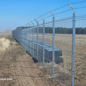 Alternative view of Plasă bordurată, gard bordurat pentru împrejmuire
